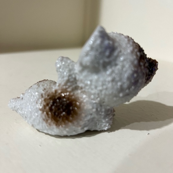 Vintage Japan Spaghetti Texture playful kitten,green eyed figurine. 2”tall - Picture 3 of 4